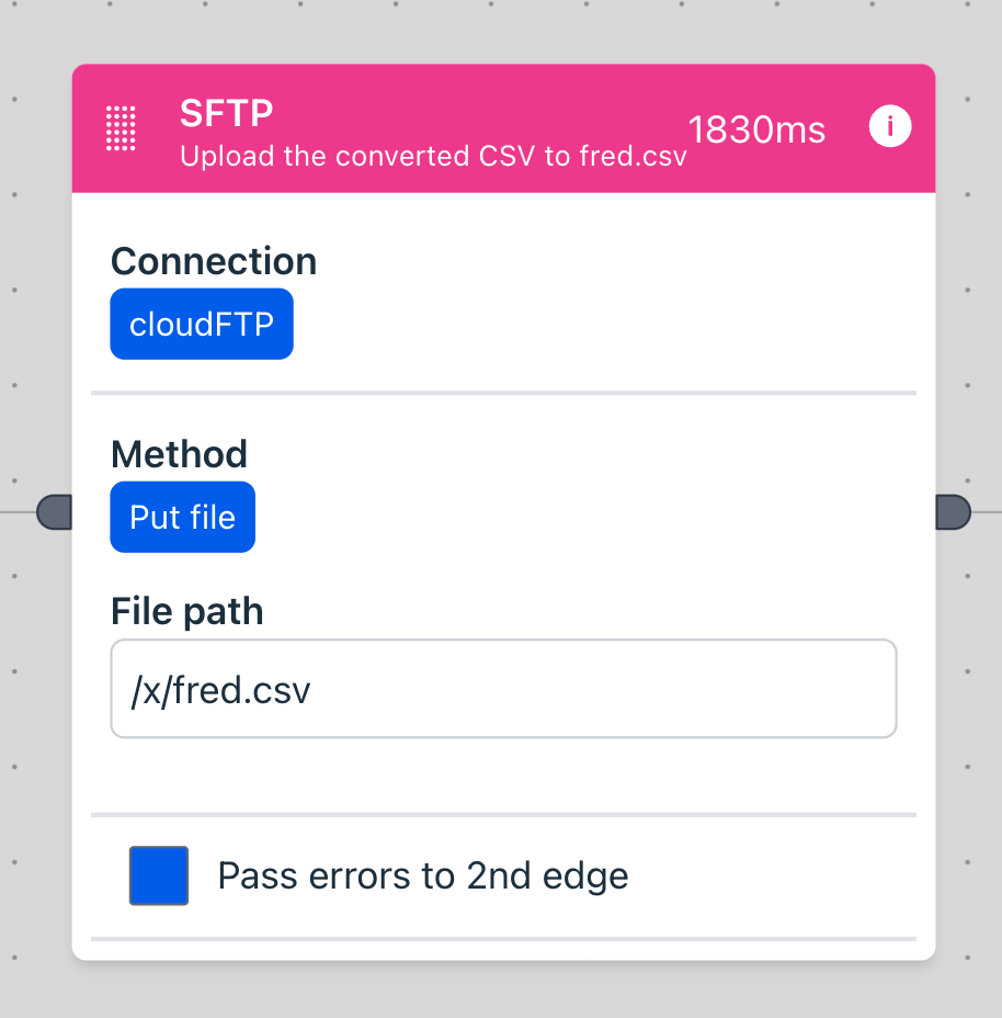 Block ms and info